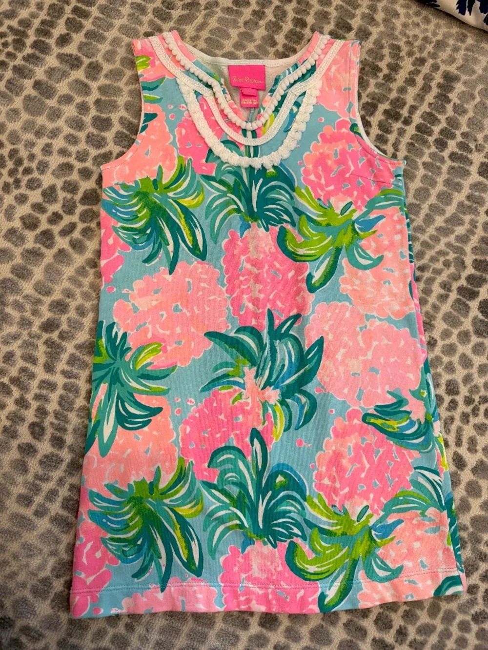 Girls Lily Pulitzer floral dress size S(4-5)